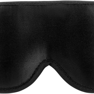 Upgraded Silk Eye Mask with Deep Contour Molded Cups for Beauty Sleep & Lashes Extensions, Zero Pressure Sleeping Eye Cover with Gift Box