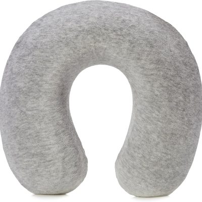 Memory Foam Semicircular Neck Pillow, Grey